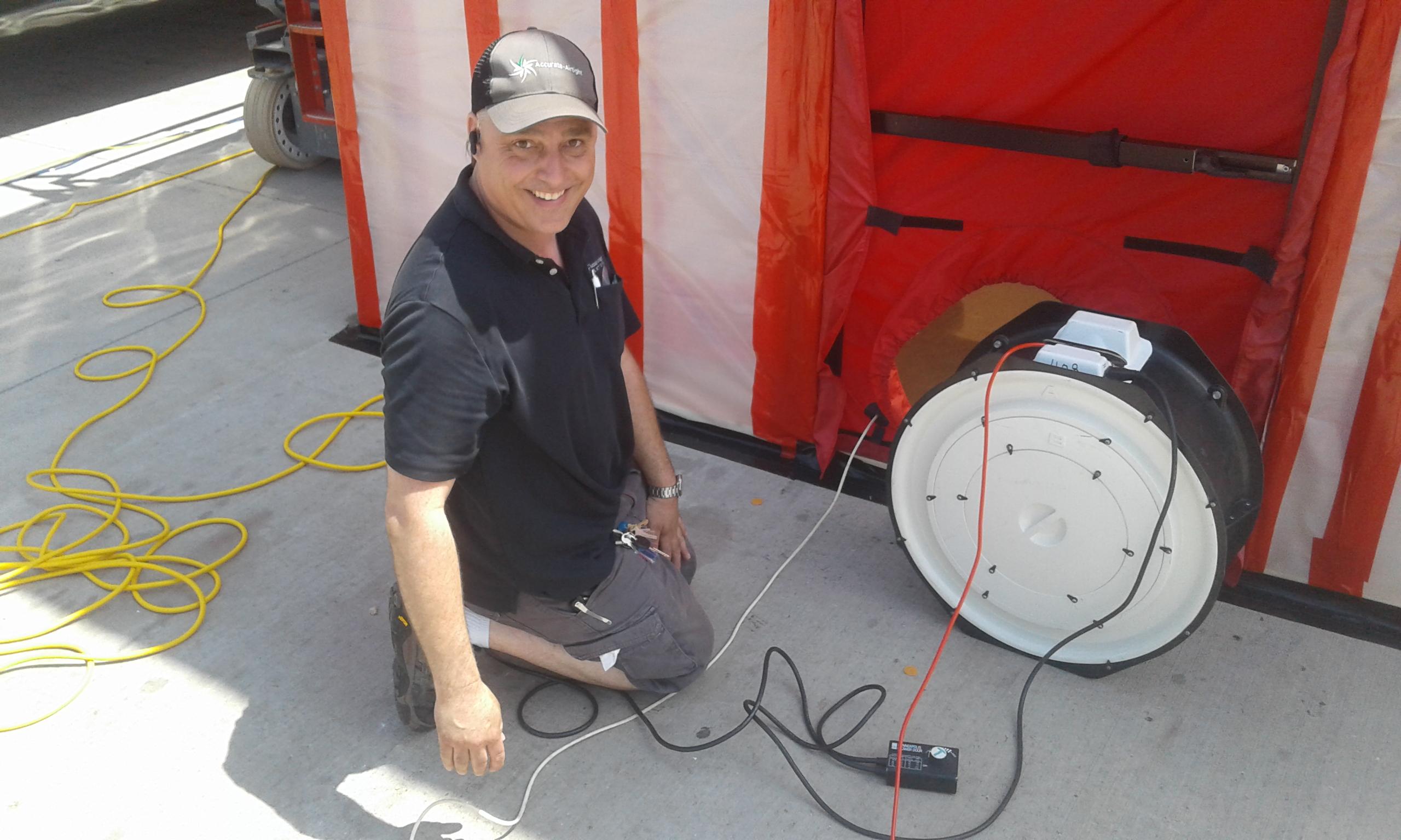 Commercial Blower Door Testing