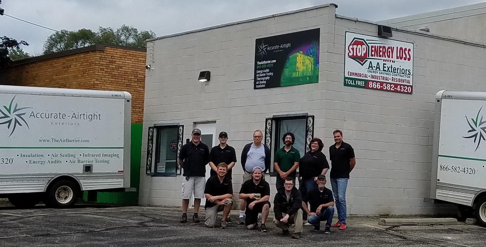 The Accurate-Airtight Exteriors Team