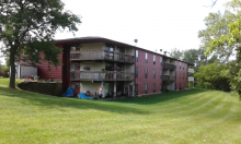 Outside view of Golfview Terrace Apartment Building