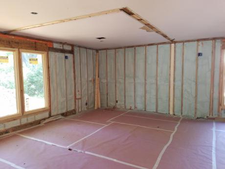 Wall Insulation For New Construction House