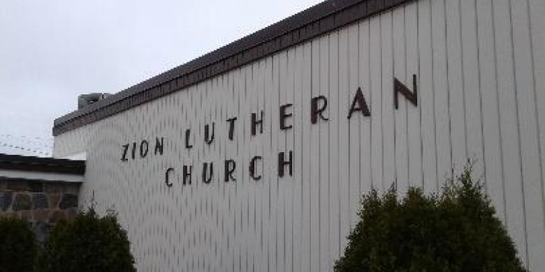 Outside View Of The Zion Lutheran Church