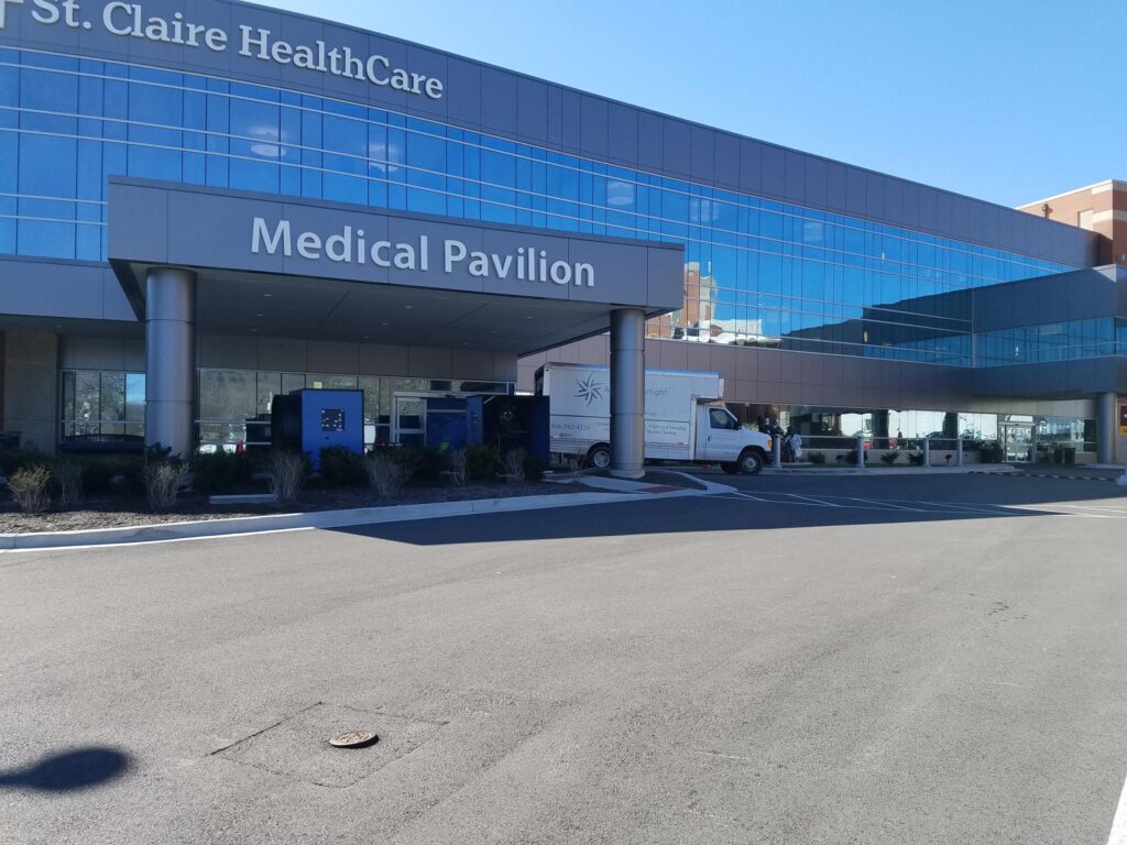 Accurate-Airtight Enclosures is able to test the air barrier of large buildings like medical facilities, office buildings, municipal buildings, etc.