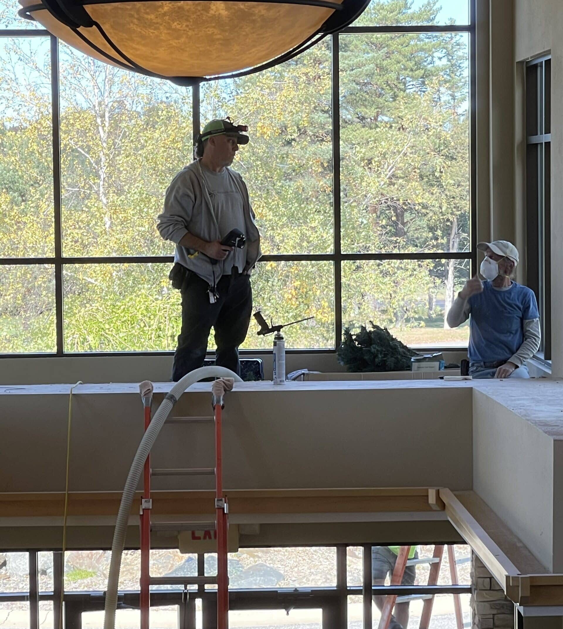 Accurate-Airtight Enclosures Team On Worksite