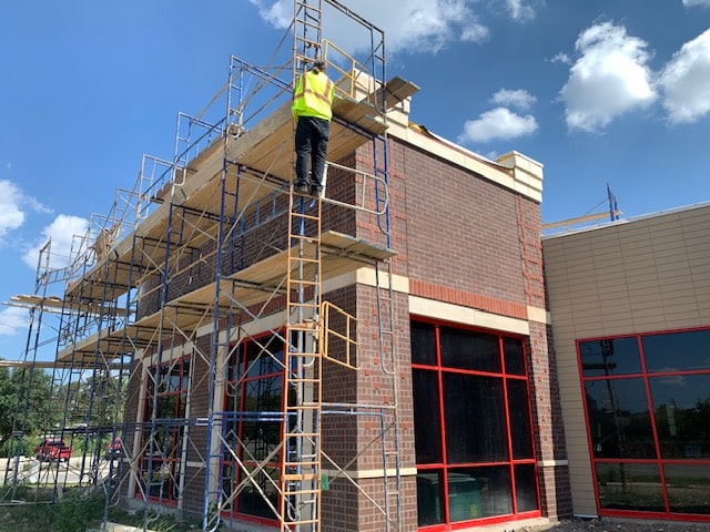 Commercial Building Under Construction