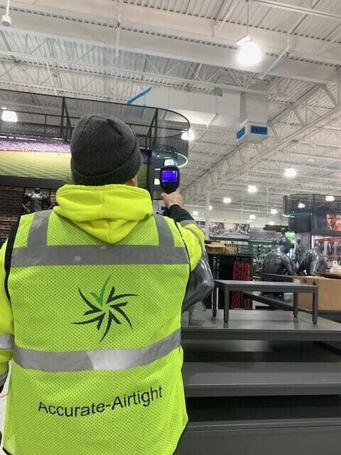 Accurate-Airtight Inspecting Warehouse